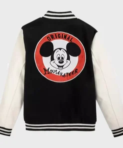 Disney Mickey Mouse Letterman Varsity Jacket