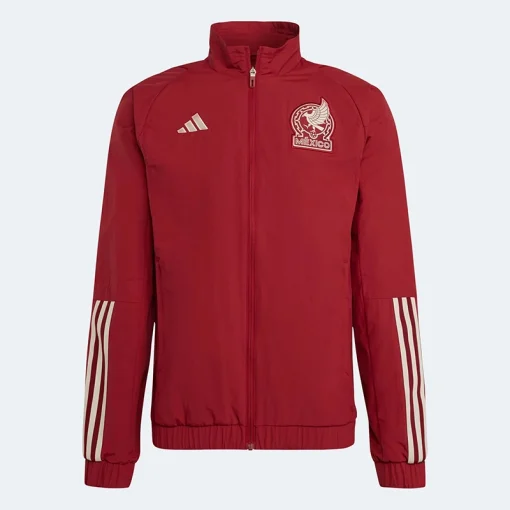 Red Adidas Mexico Soccer Jacket