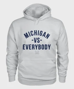 Michigan vs Everybody Pullover Hoodie
