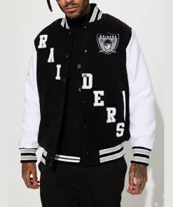 Unisex Oakland Raiders Varsity Jacket