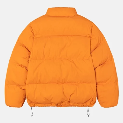Stussy Puffer Orange Jacket