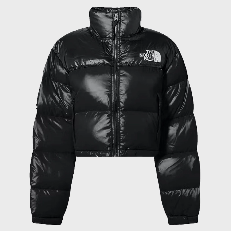 The North Face Womens Cropped Black Jacket - Danezon