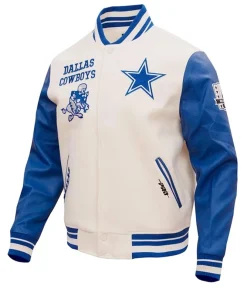 Dallas Cowboys Varsity Jacket For Unisex