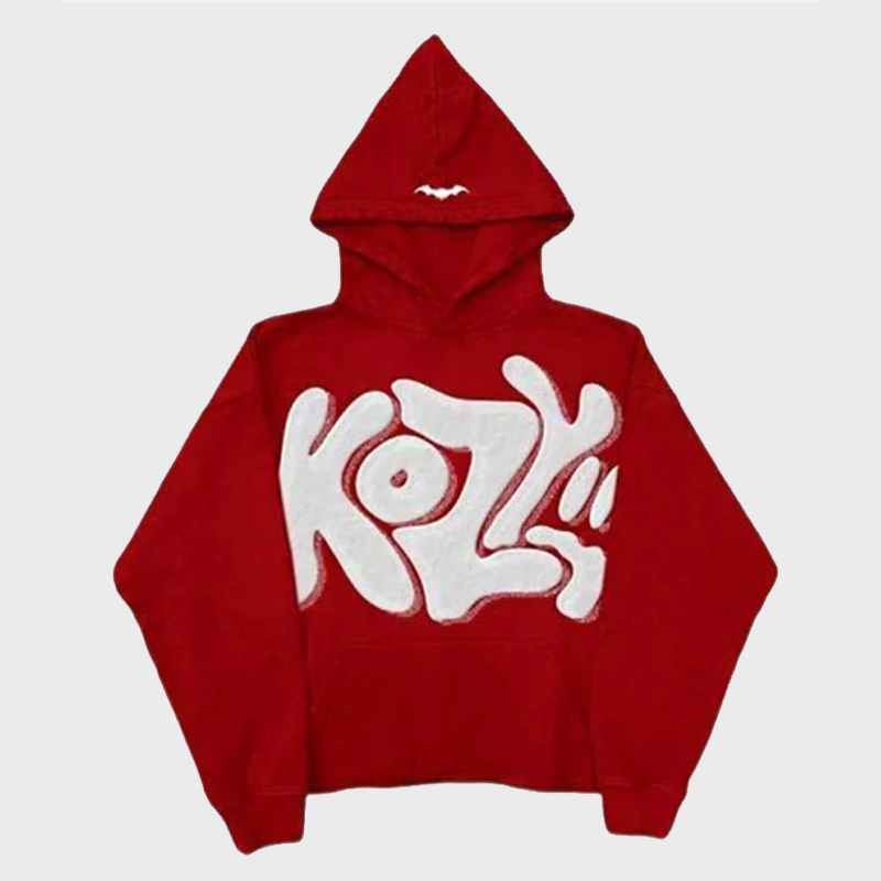 Y2K Red Kozy Hoodie For Sale - Danezon