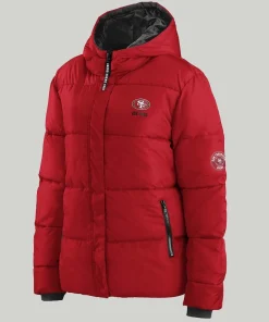 49ers Hooded Puffer Jacket