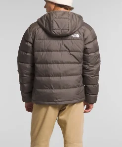 Men’s Roxborough Luxe Hooded Brown Jacket