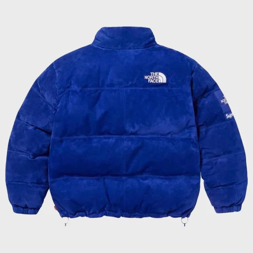 Supreme The North Face Suede Nuptse Jacket For Sale