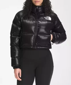 The North Face Cropped Black Jacket