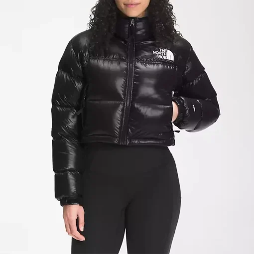 The North Face Cropped Black Jacket