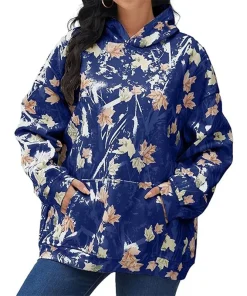 Pullover Womens Camo Hoodie