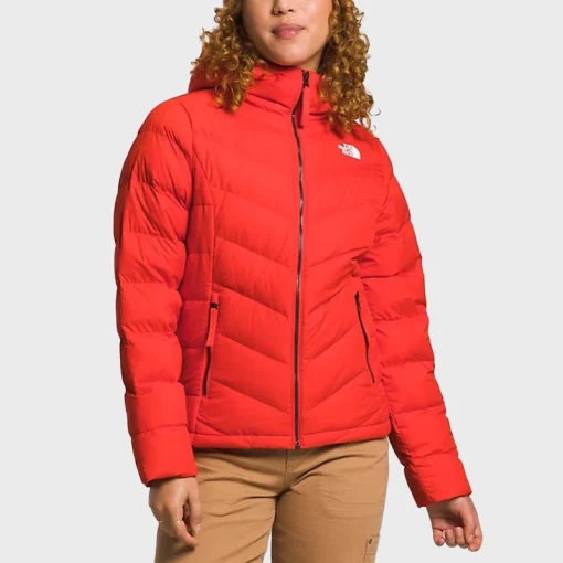Women’s Roxborough Luxe Hooded Jacket Red