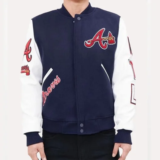 MLB Atlanta Braves Classic Varsity Jacket