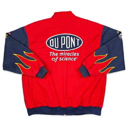 Gordon DuPont Red Nascar Red Racing Flames Jacket