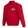 Kansas City Chiefs Varsity Jacket Red