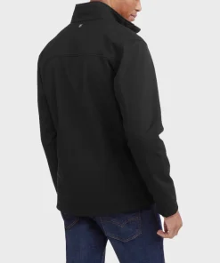 Swiss Tech Zip-up Jacket Black