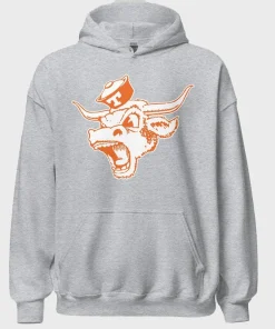 Texas Longhorns Grey Hoodie