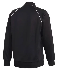 Men And Women Adidas Black Track Jacket