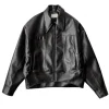 The Verlin Leather Jacket Black