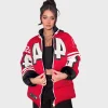 Kristin Juszczyk Red 49ers Puffer Jacket