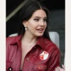 Super Bowl Lana Del Rey Red Trucker Jacket