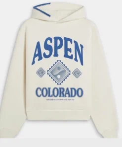 Madhappy Aspen Hoodie Blue And White