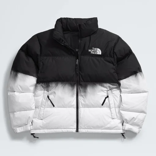 The North Face Nuptse Dip Dye Jacket For Sale
