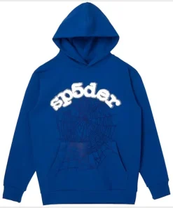 Sp5der Websuit Blue Hoodie