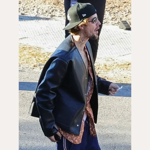 Super Bowl LVIII Justin Bieber Jacket - Leather Jacket