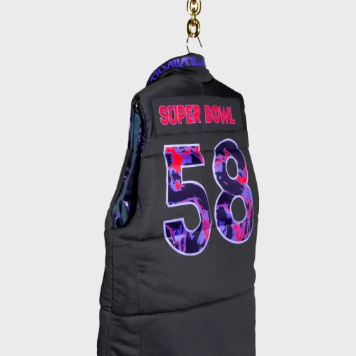 Kristin Juszczyk Super Bowl Puffer Vest