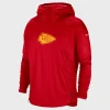 Travis Kelce Chiefs Red Sideline Repel Player Jacket