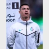 Cristiano Ronaldo Al Nassr Tech White Jacket