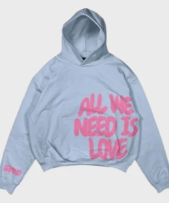All We Need Is Love Hoodie For Sale
