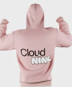 Trendy Cloud Nine Hoodie Pink