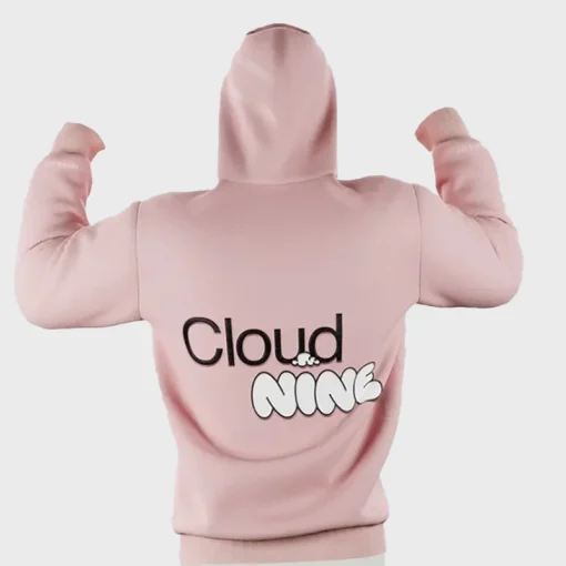 Trendy Cloud Nine Hoodie Pink