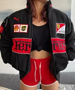 Ferrari Black F1 Jacket