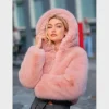 Gigi Hadid Pink Jacket For Sale