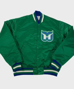Hartford Whalers Starter Jacket Green