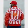 LL Cool J Troop Champion Jacket Red