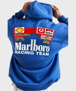 Racing Team Blue Marlboro Hoodie