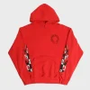 Unisex Red Chrome Hearts Hoodie