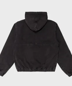 Canvas Insulated Stussy Black Work Jacket