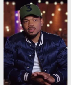 Chance The Voice S25 Puffer Blue Jacket