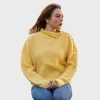 2024 Lindsay Lohan Yellow Sweater