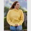 Lindsay Lohan 2024 Yellow Sweater
