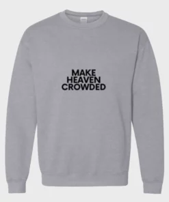 Trendy Make Heaven Sweatshirt Grey