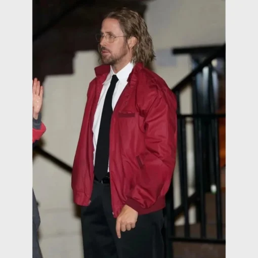Trendy Ryan Gosling Maroon Jacket