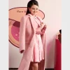 Pink Selena Gomez Rare Beauty Coat