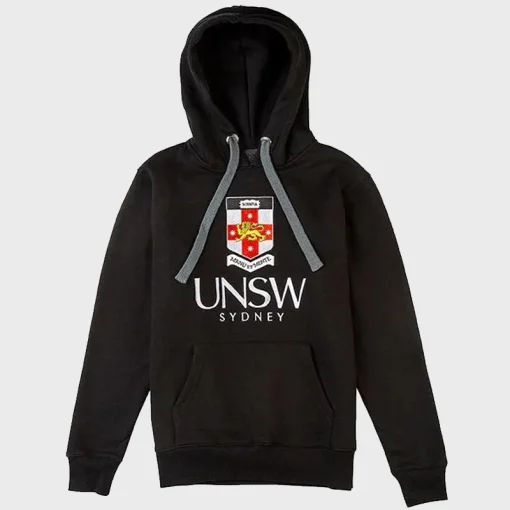 Unisex UNSW Sydney Prestige Black Pullover Hoodie