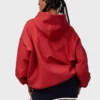 Factorie Red Pullover Hoodie For Womens