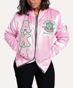 Alpha Kappa AKA Pink Jacket